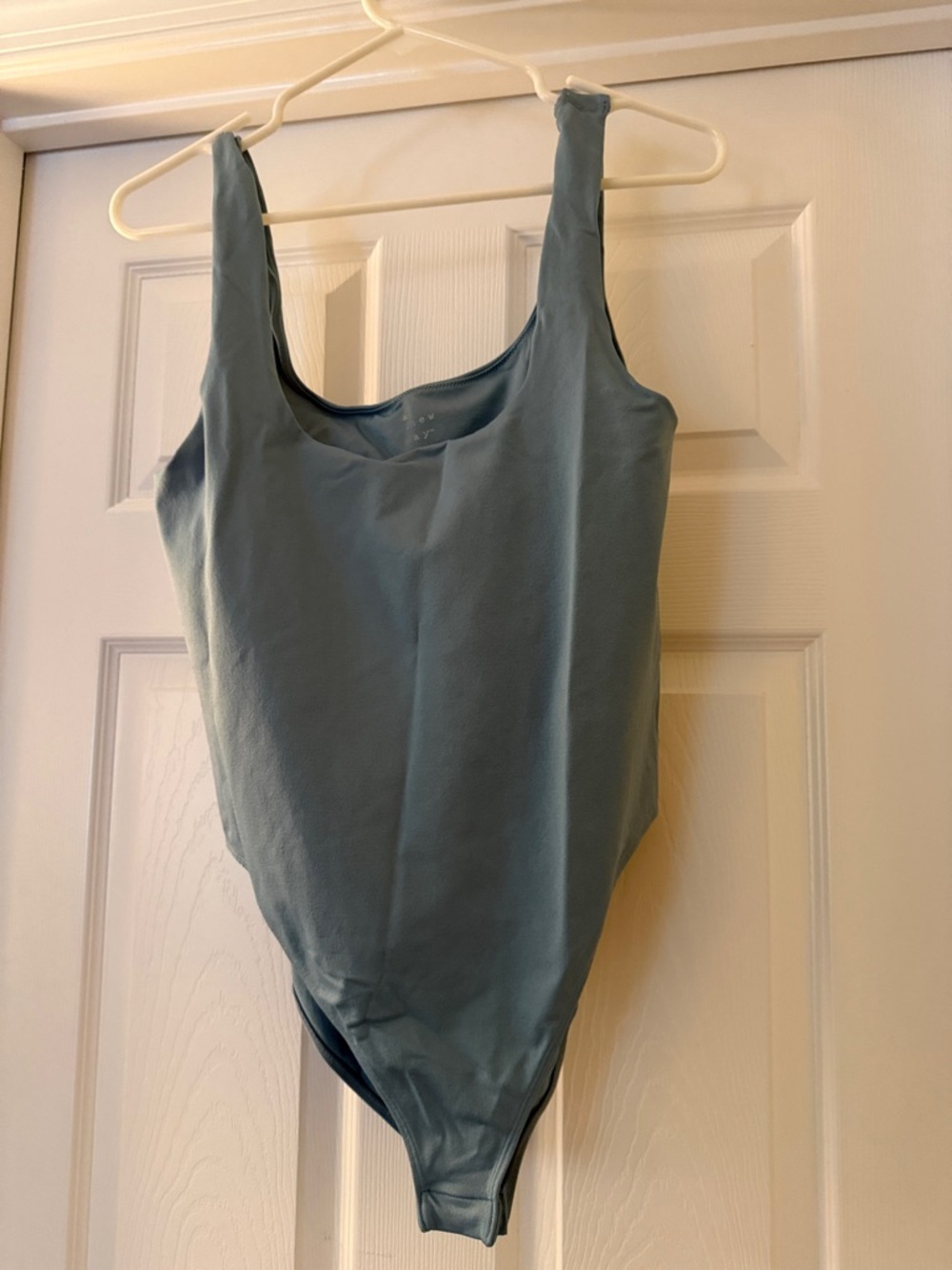 a new day  One-Piece Bodysuit in Dusty Blue